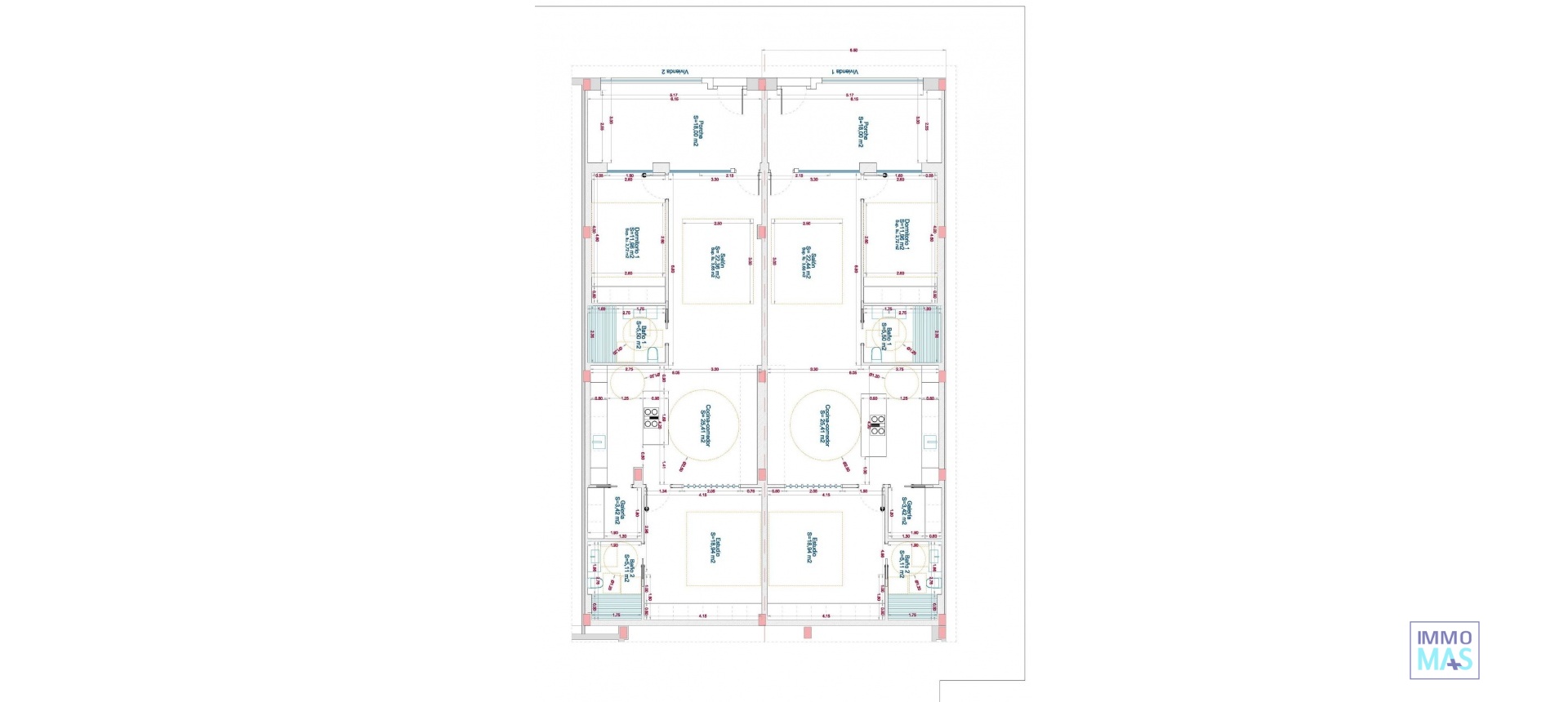 Nieuwbouw  - Apartment - Catral - pueblo