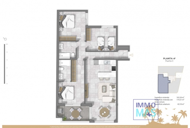 Nieuwbouw  - Apartment - Guardamar del Segura - Pueblo