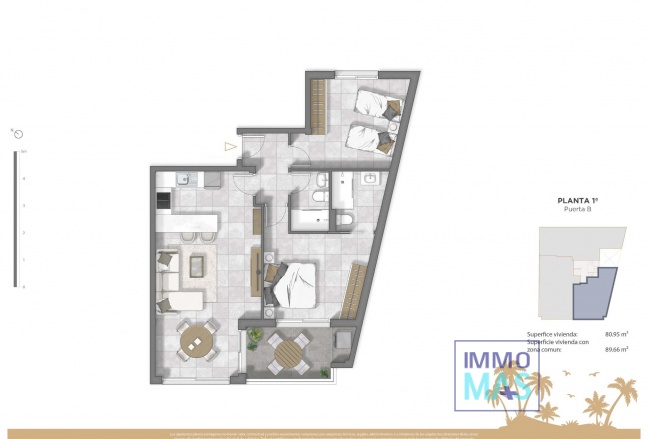 Nieuwbouw  - Apartment - Guardamar del Segura - Pueblo