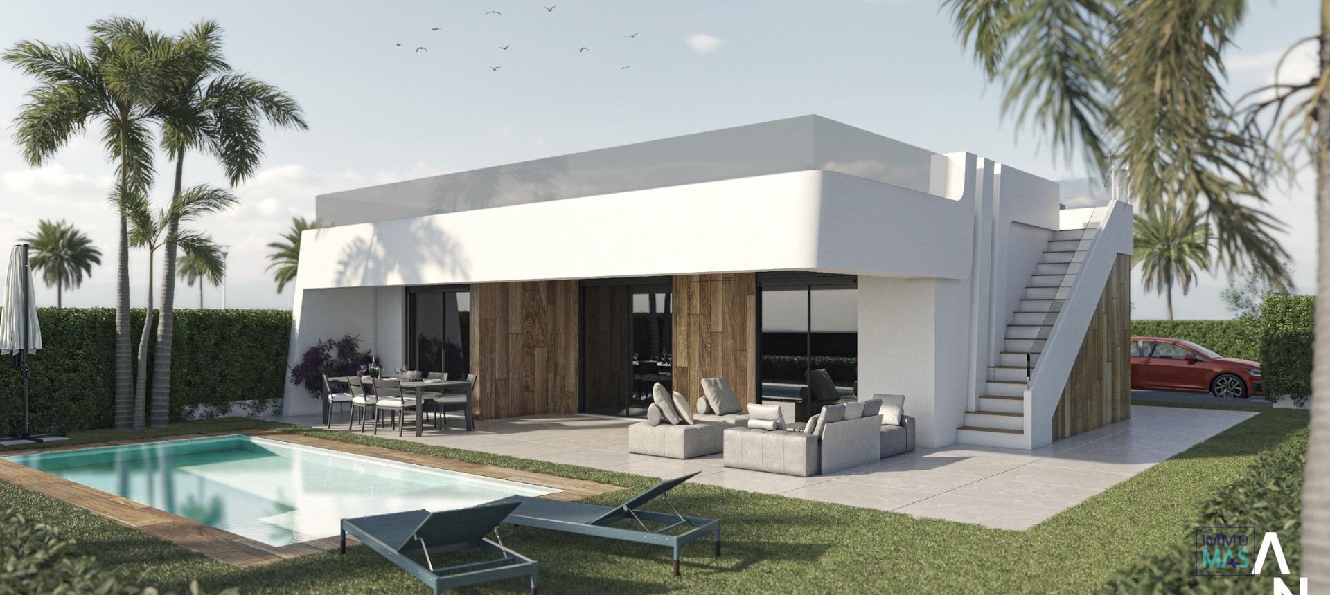 New Build - Villa - Alhama De Murcia - Condado De Alhama