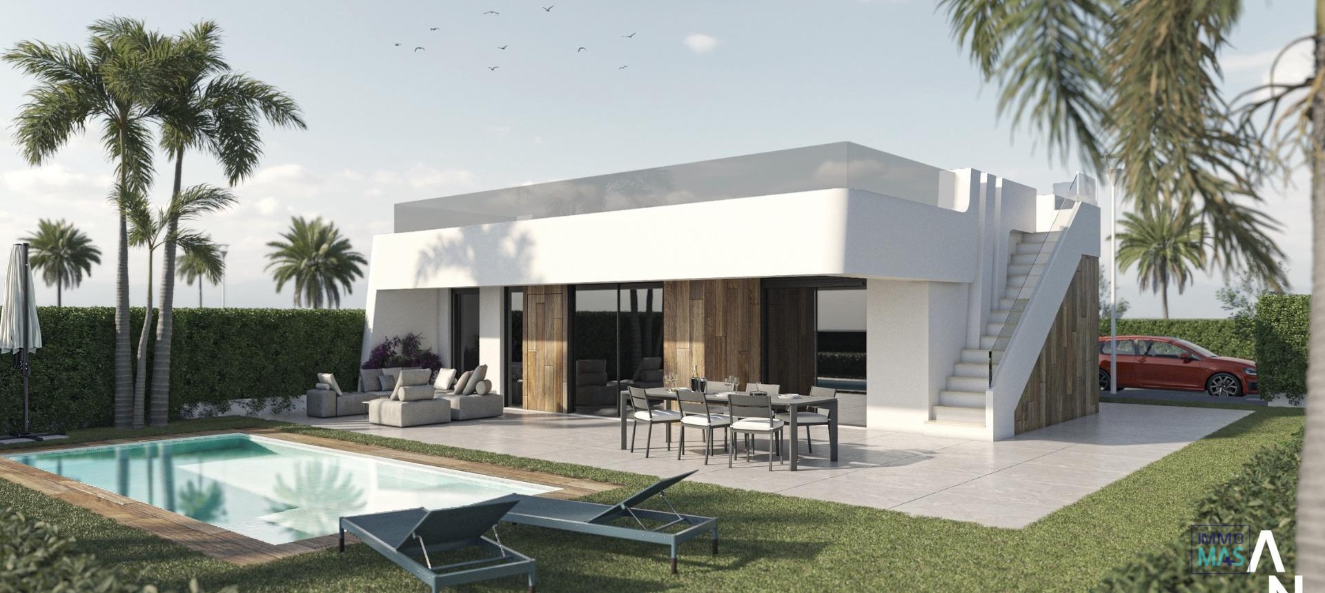 New Build - Villa - Alhama De Murcia - Condado De Alhama
