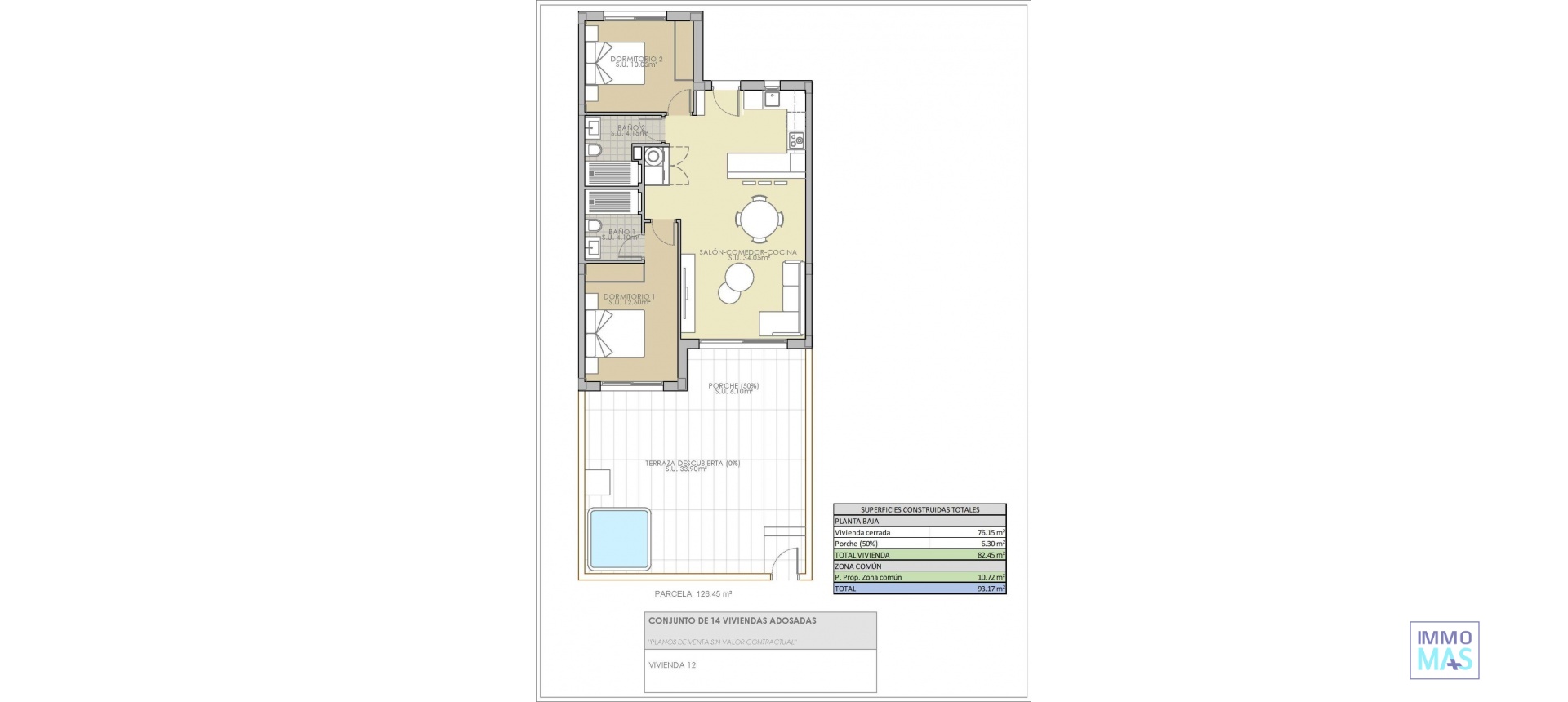 New Build - Townhouse - Rojales - Pueblo