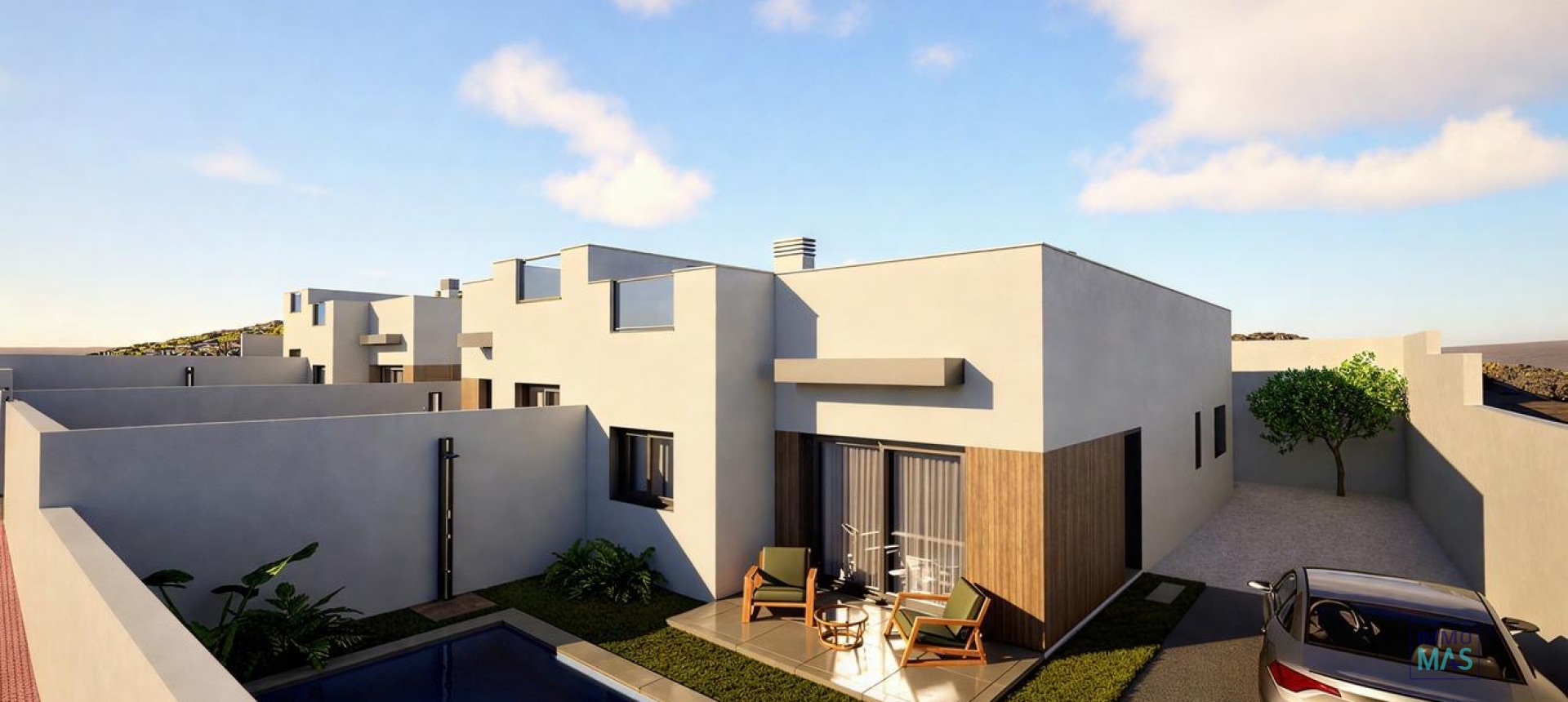 New Build - Villa / Semi semi-detached - Mazarron - Country Club