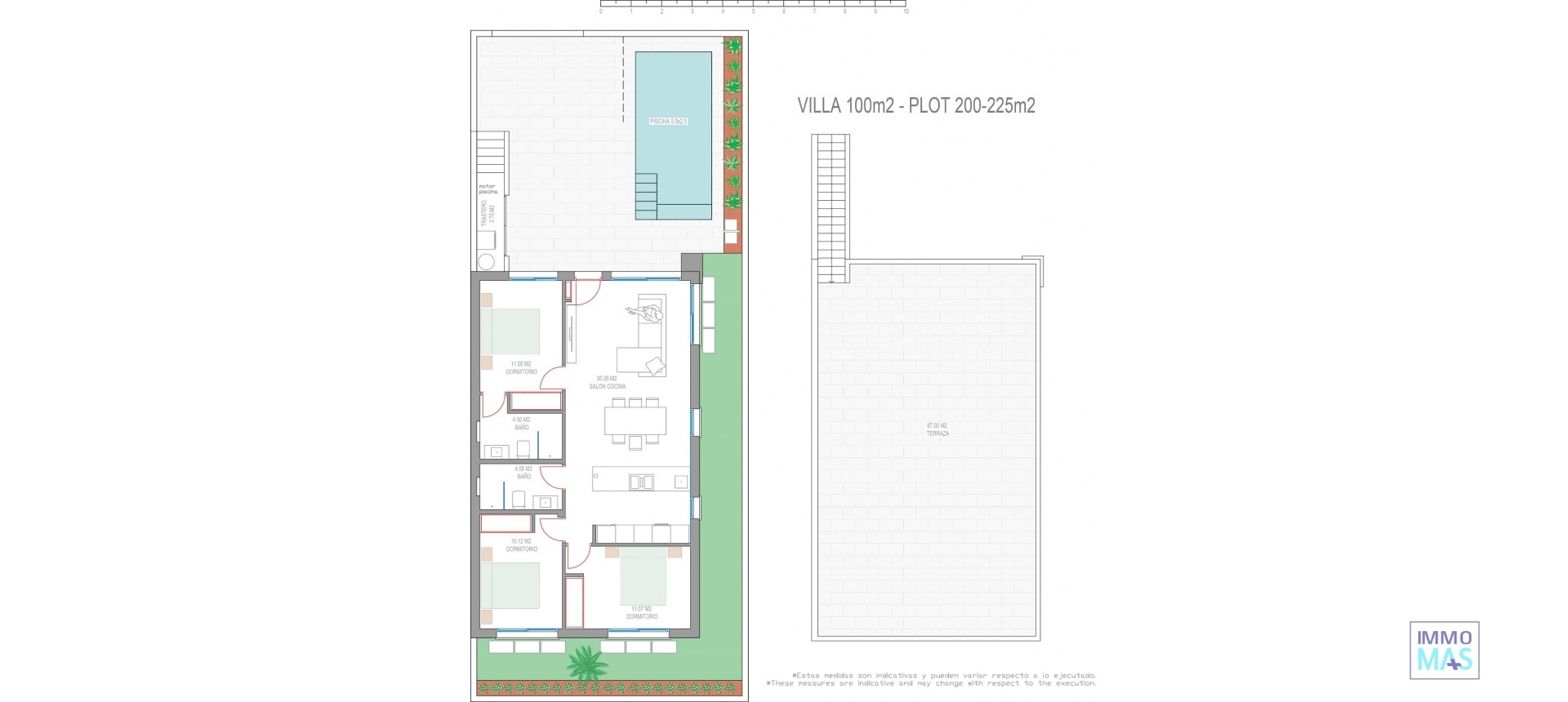 New Build - Villa / Semi semi-detached - San Javier - Parque del doce