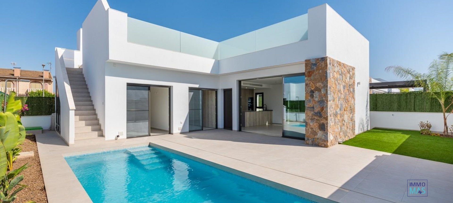 Obra nueva - Villa - San Javier - Parque del doce