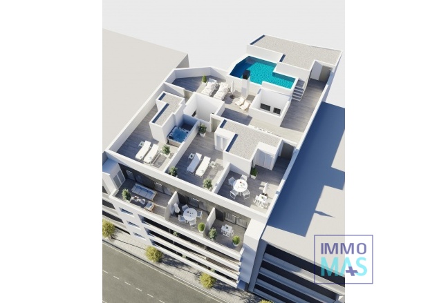 Obra nueva - Apartamento - Torrevieja - Centro