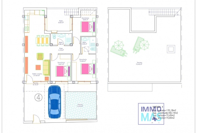 Nieuwbouw  - Herenhuis - Avileses