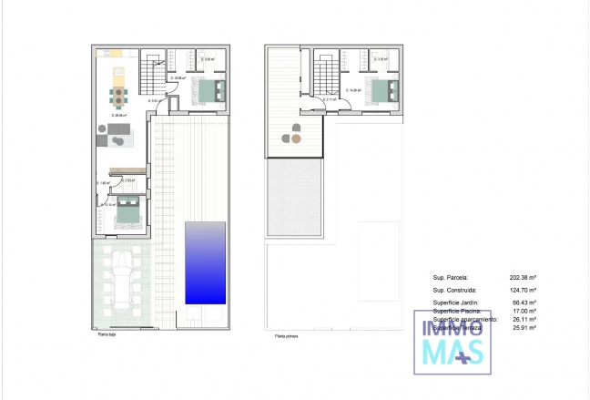 New Build - Townhouse - San Javier - Parque del doce