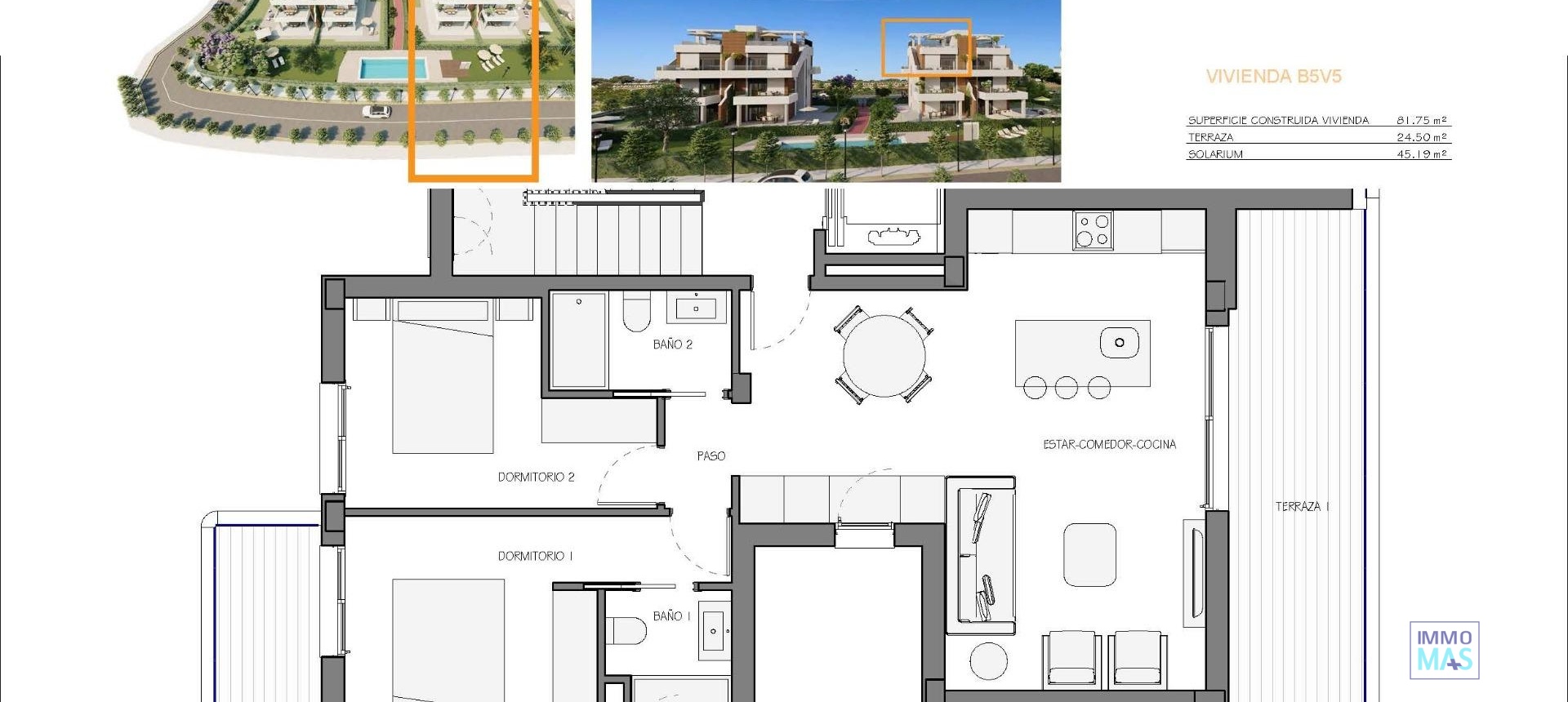 Nouvelle construction - Apartement - Fuente Álamo - Hacienda del Alamo