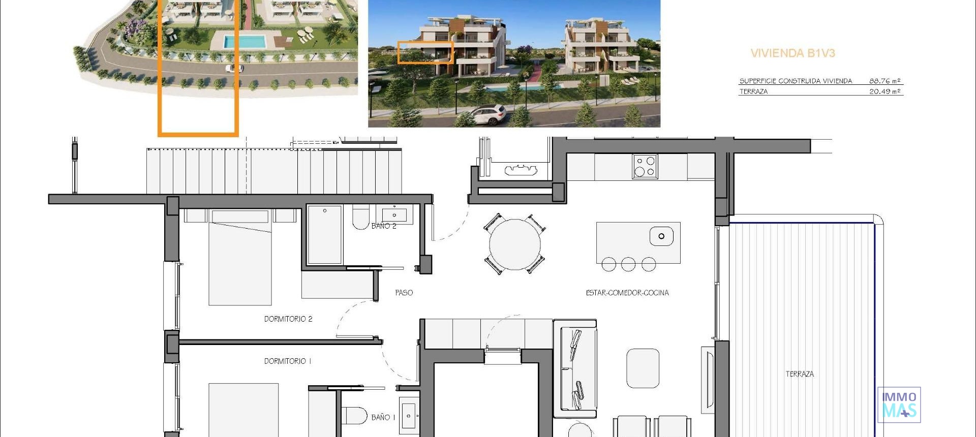 Nouvelle construction - Apartement - Fuente Álamo - Hacienda del Alamo