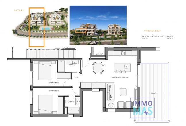 Nouvelle construction - Apartement - Fuente Álamo - Hacienda del Alamo