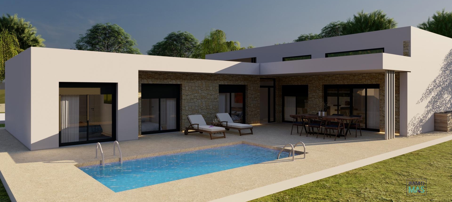 Obra nueva - Villa - Pinoso - Campo