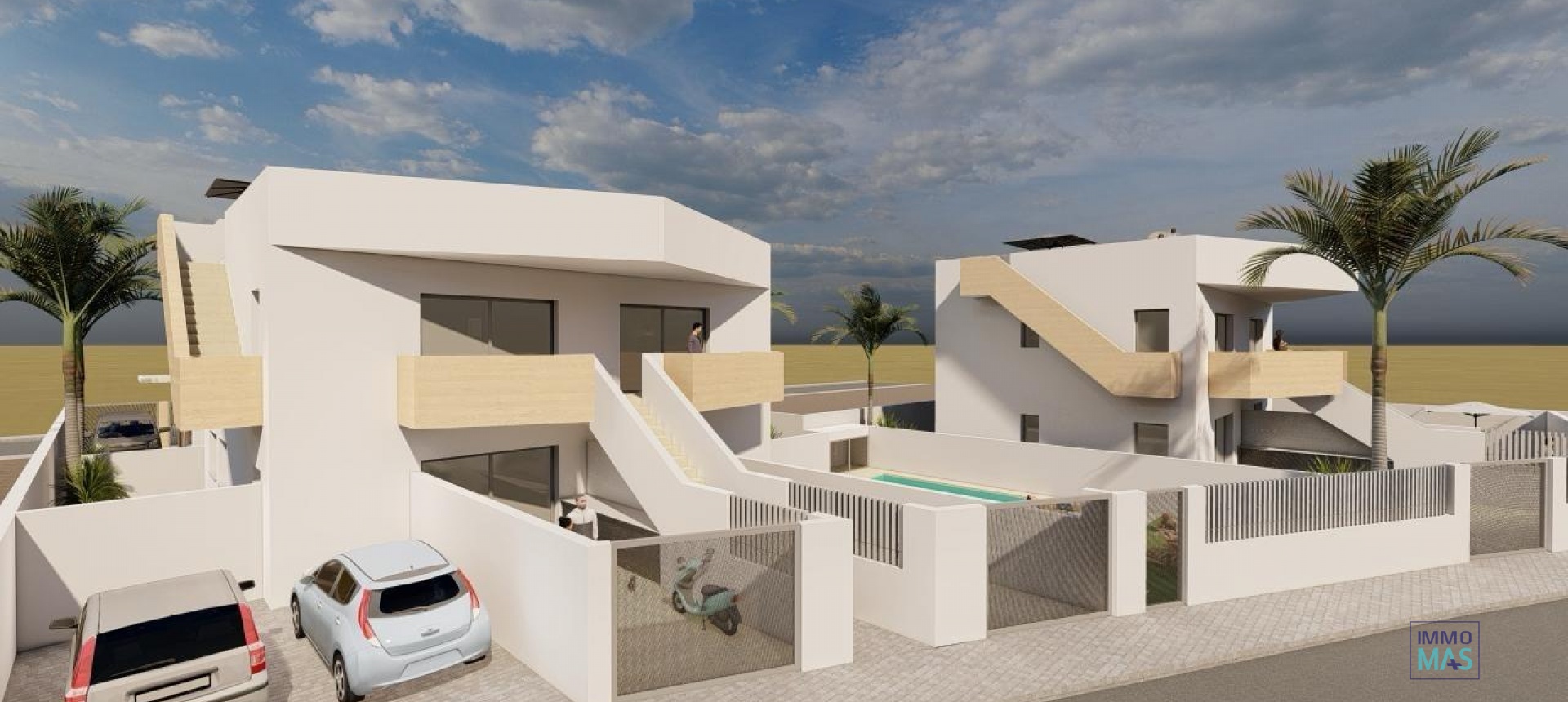 Obra nueva - Villa - Puerto de Mazarron - Mar De Plata