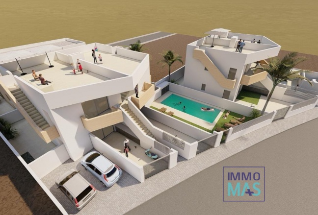 Obra nueva - Villa - Puerto de Mazarron - Mar De Plata
