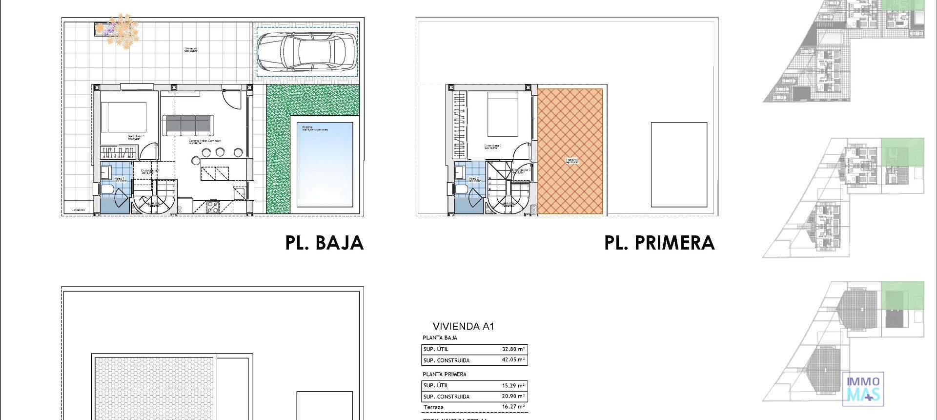 Obra nueva - Villa - Puerto de Mazarron - Mar De Plata