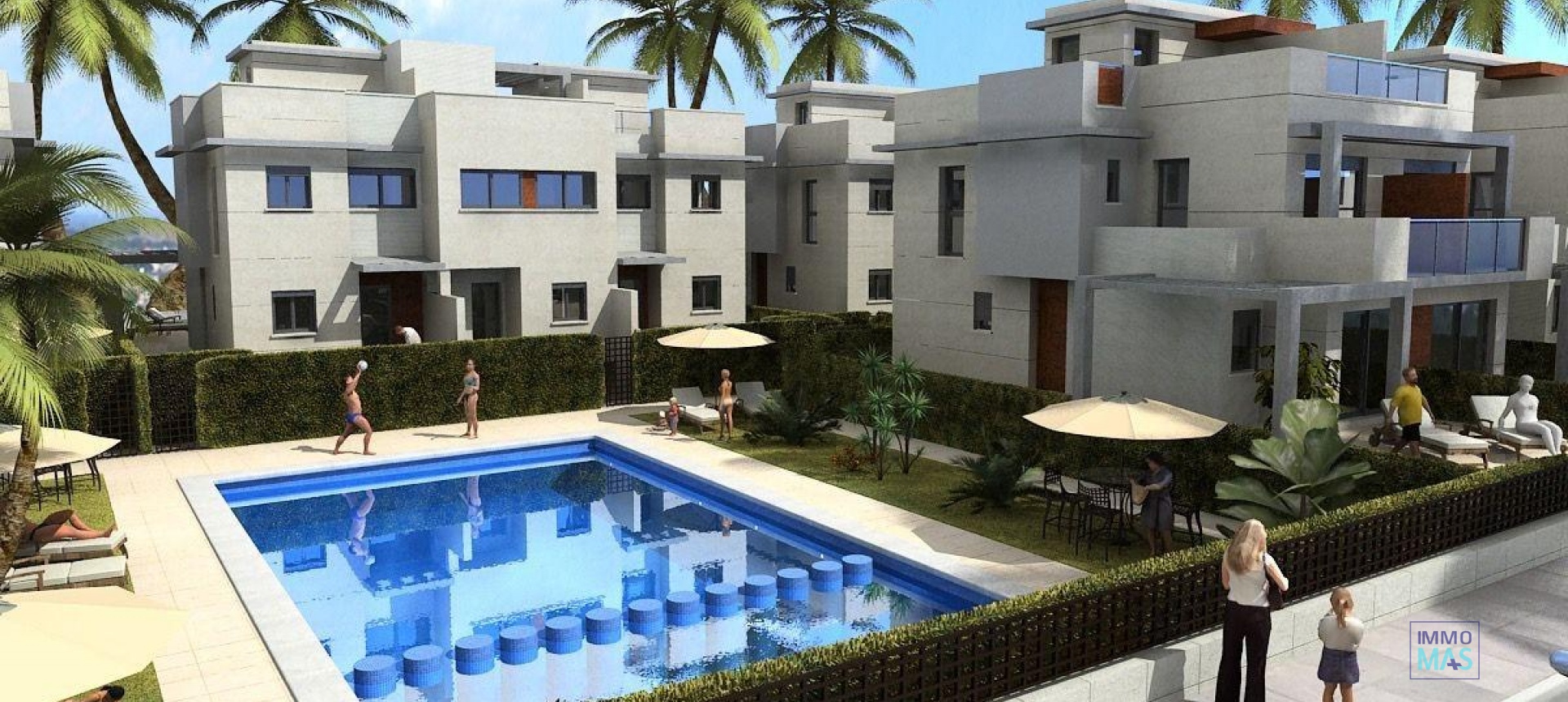 Nieuwbouw  - Villa - Puerto de Mazarron - Mar De Plata