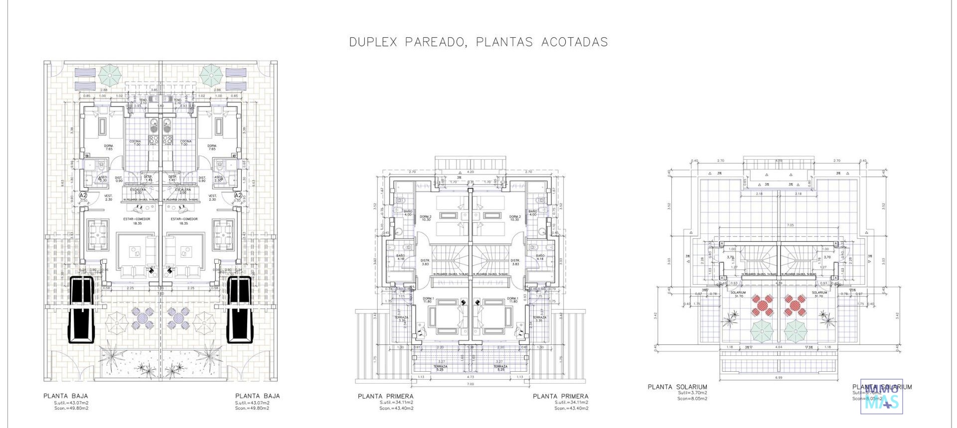 Nieuwbouw  - Villa - Puerto de Mazarron - Mar De Plata