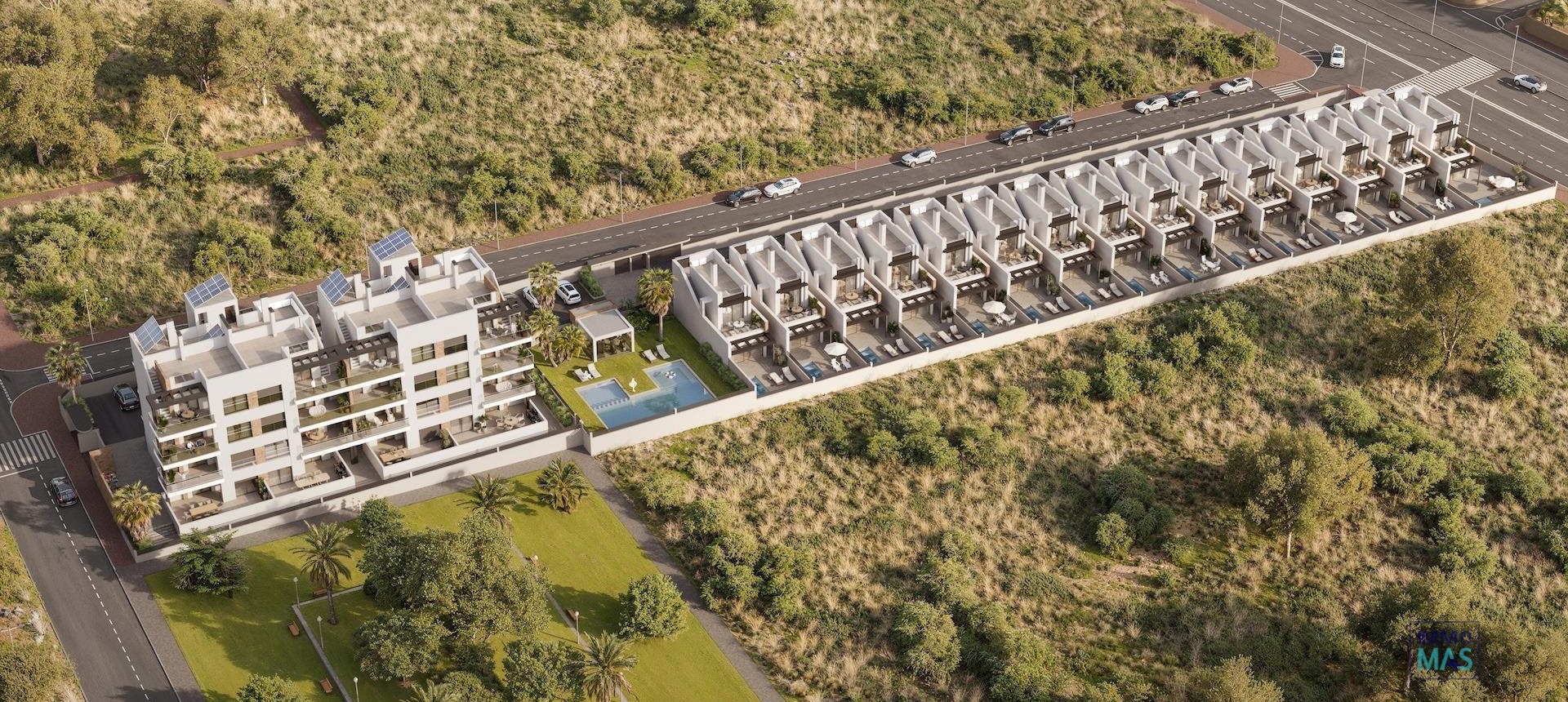 Obra nueva - Villa - Torrevieja - Aguas Nuevas