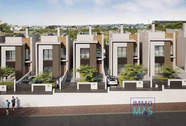 Obra nueva - Villa - Torrevieja - Aguas Nuevas