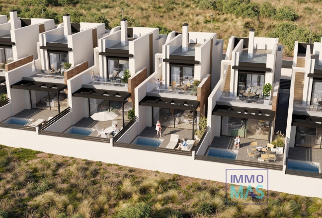 Obra nueva - Villa - Torrevieja - Aguas Nuevas