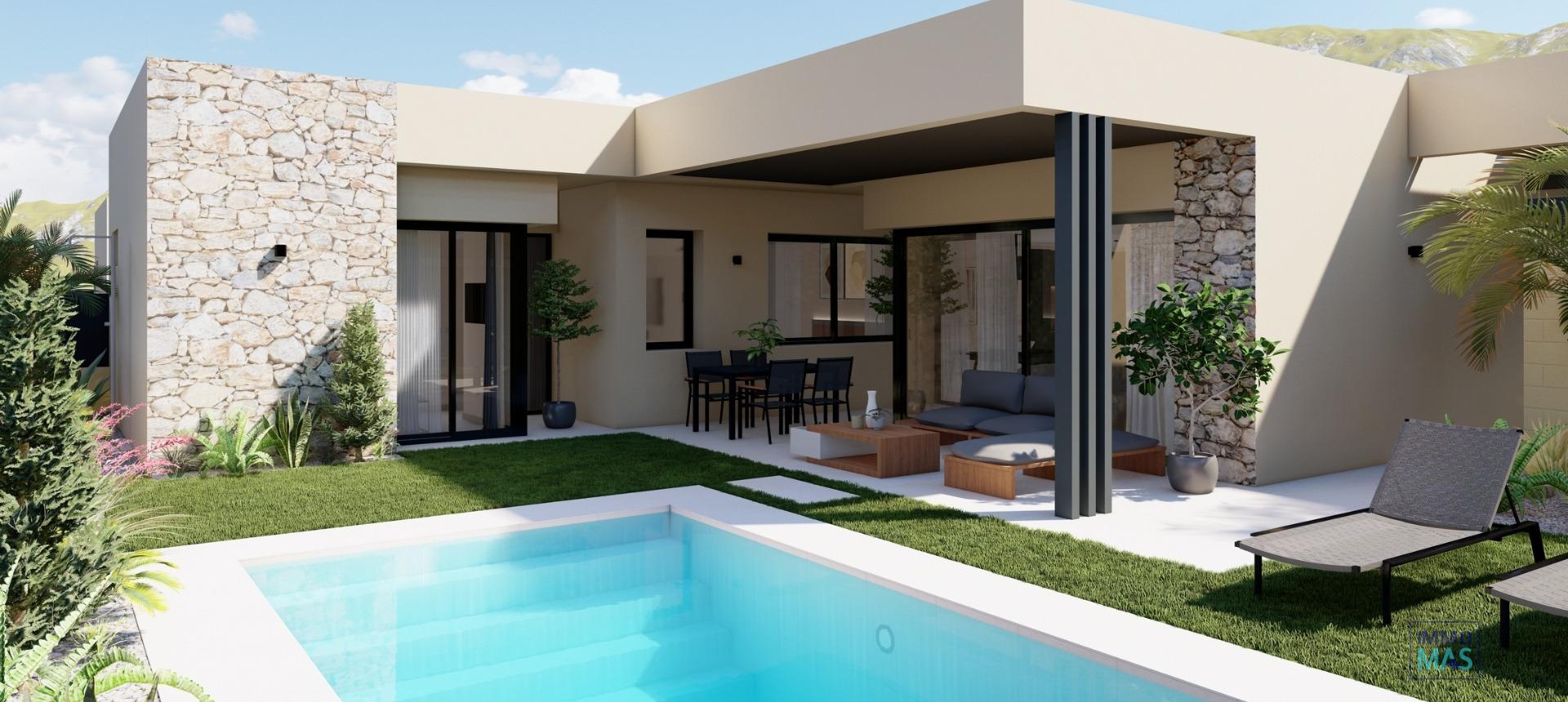 Obra nueva - Villa - Banos y Mendigo - Altaona Golf