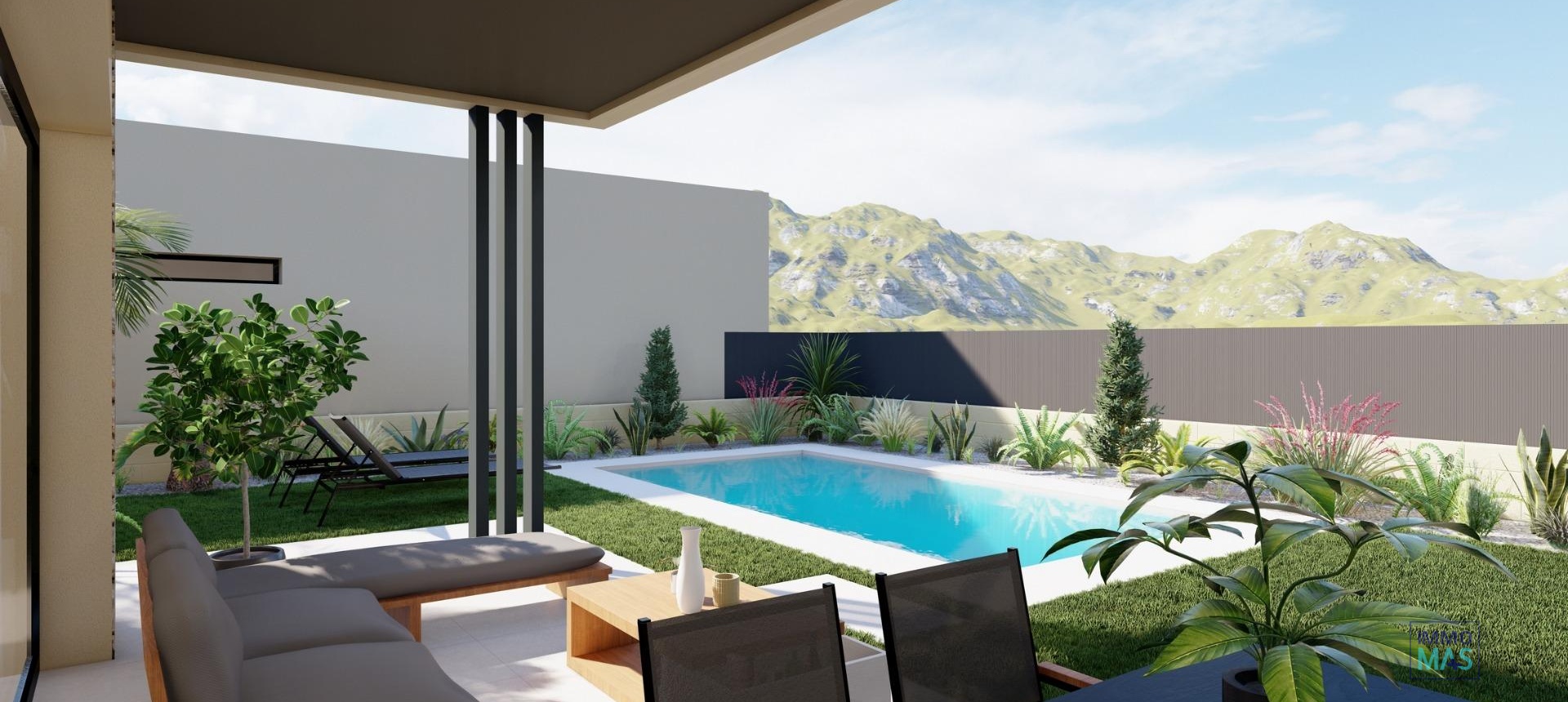 Obra nueva - Villa - Banos y Mendigo - Altaona Golf