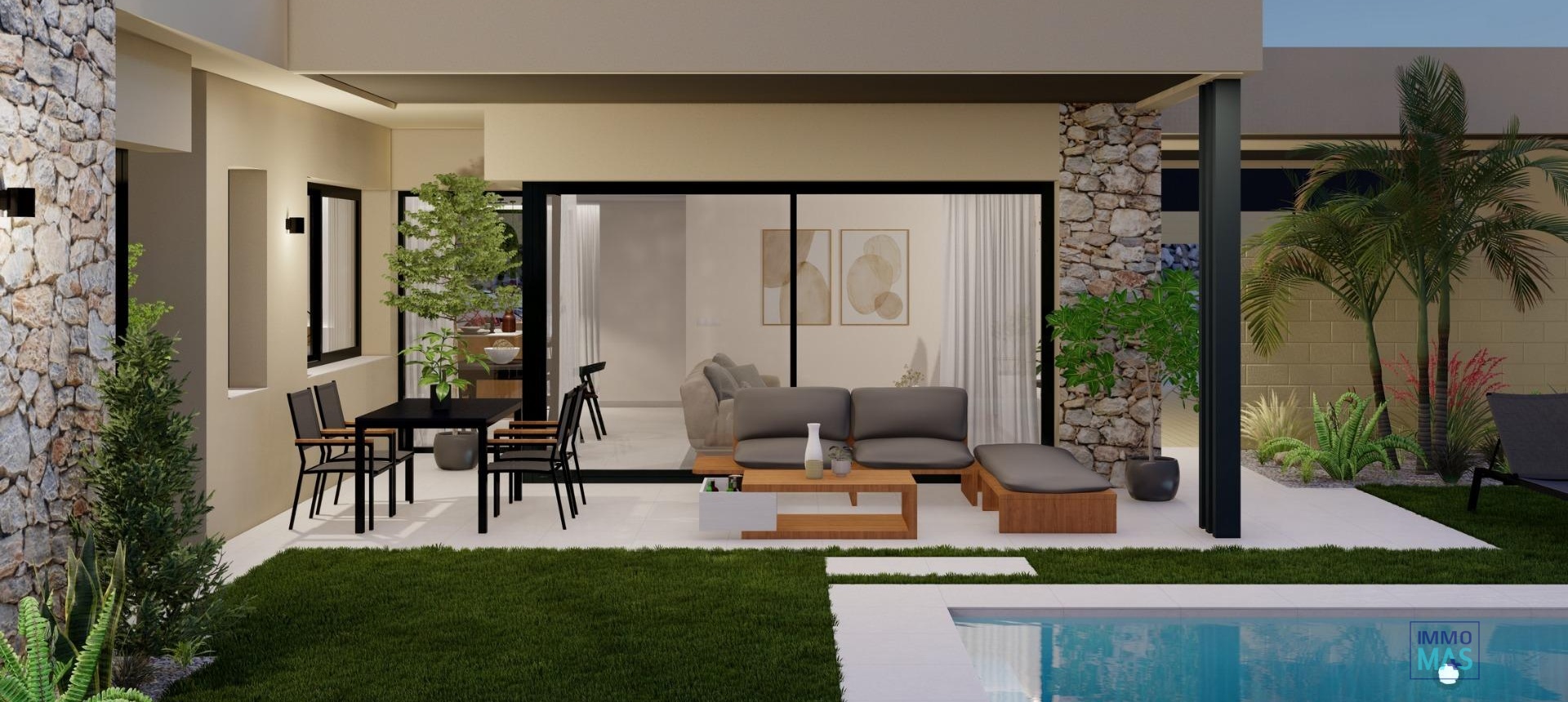 Obra nueva - Villa - Banos y Mendigo - Altaona Golf