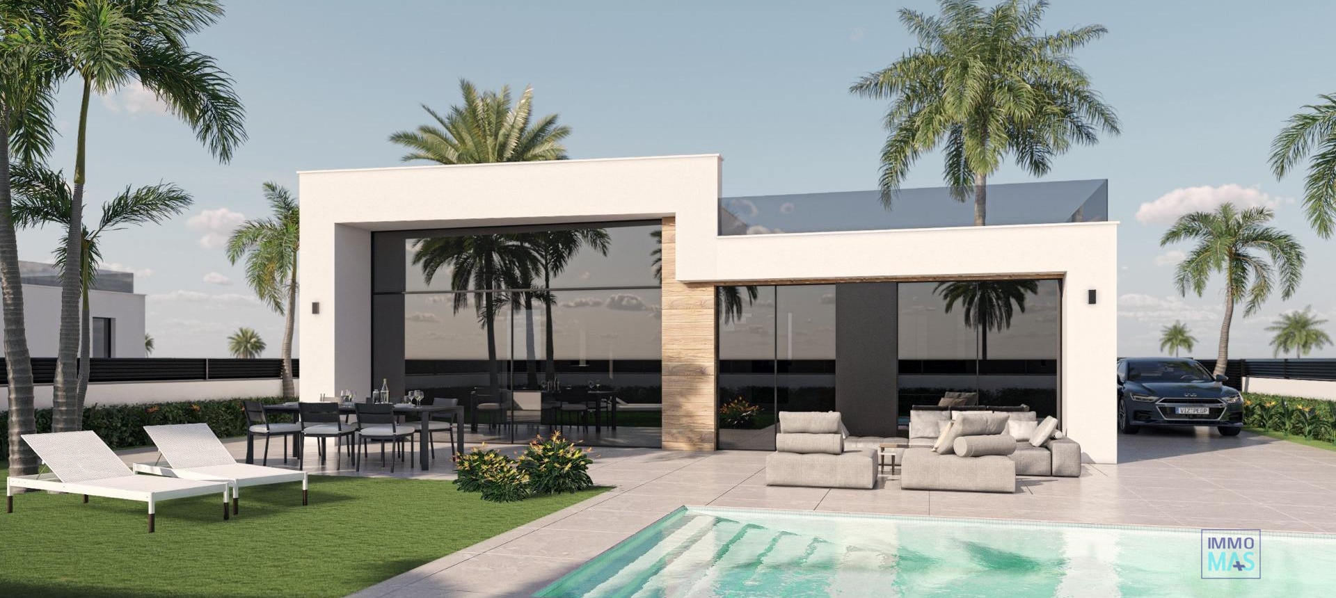 Nieuwbouw  - Villa - Alhama De Murcia - Condado De Alhama