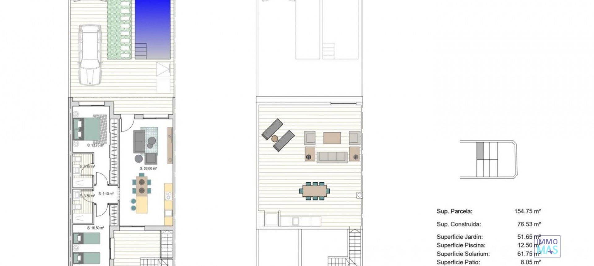 Nouvelle construction - Maison de ville - San Javier - Parque del doce