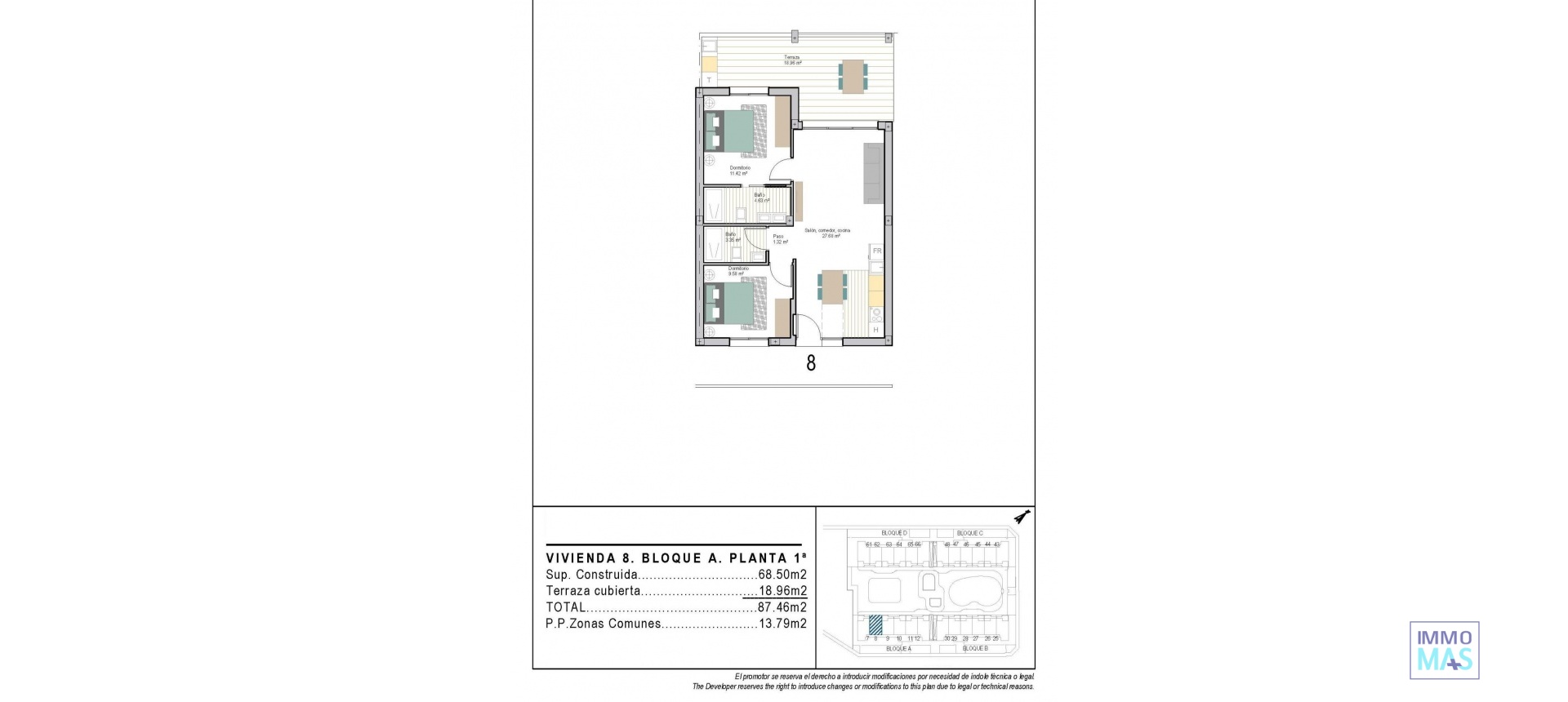 New Build - Apartment - Torre Pacheco - San Cayetano