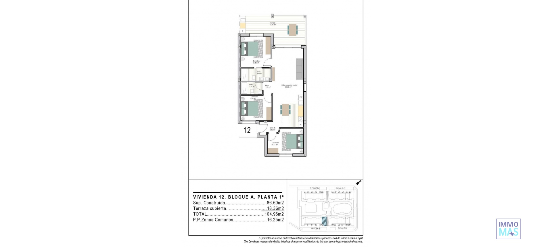 New Build - Apartment - Torre Pacheco - San Cayetano