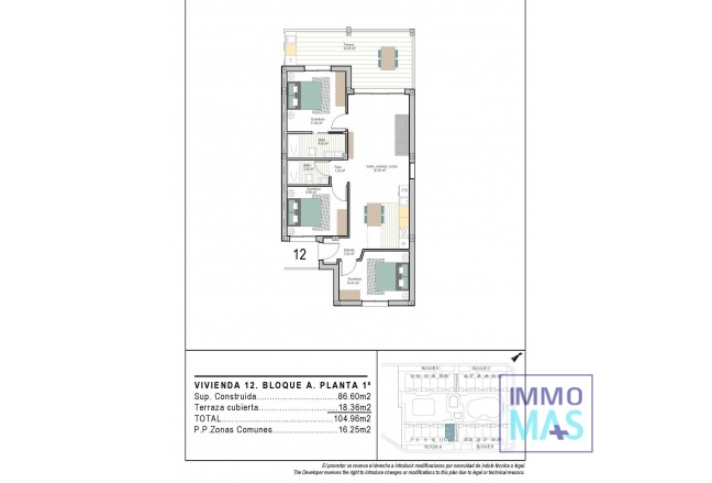 New Build - Apartment - Torre Pacheco - San Cayetano