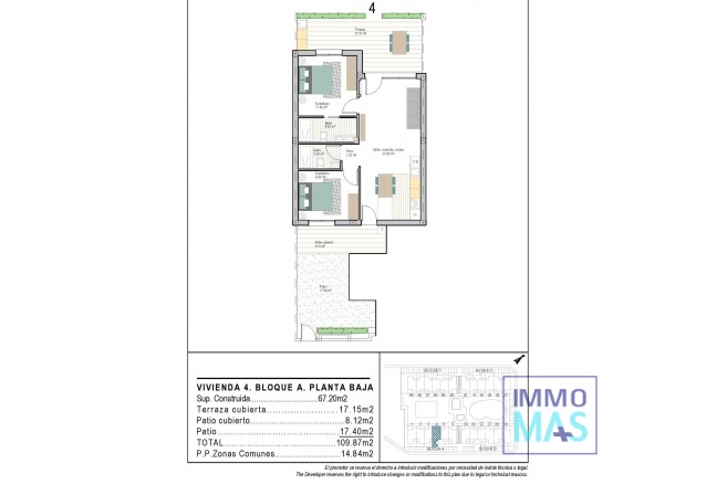 New Build - Apartment - Torre Pacheco - San Cayetano