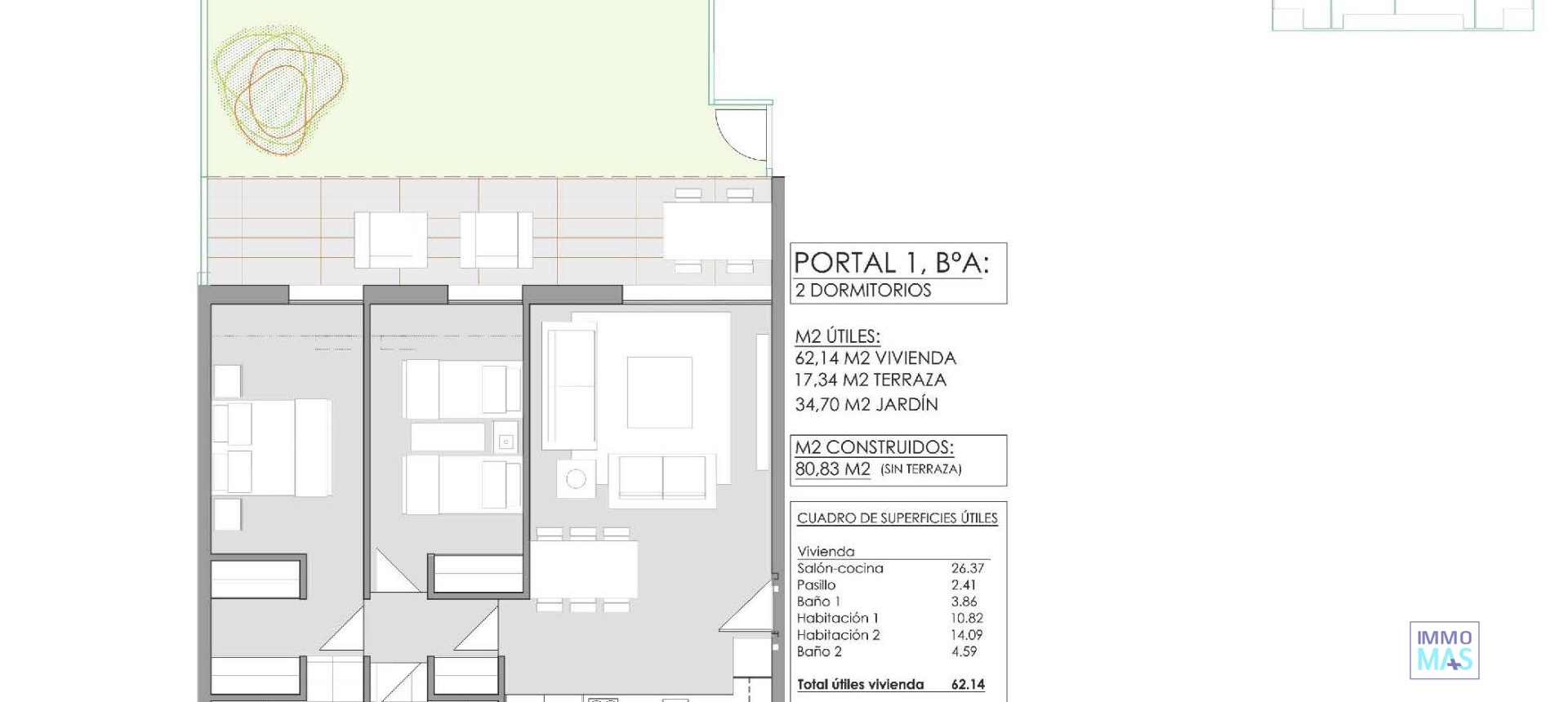 New Build - Apartment - Jávea - Pueblo