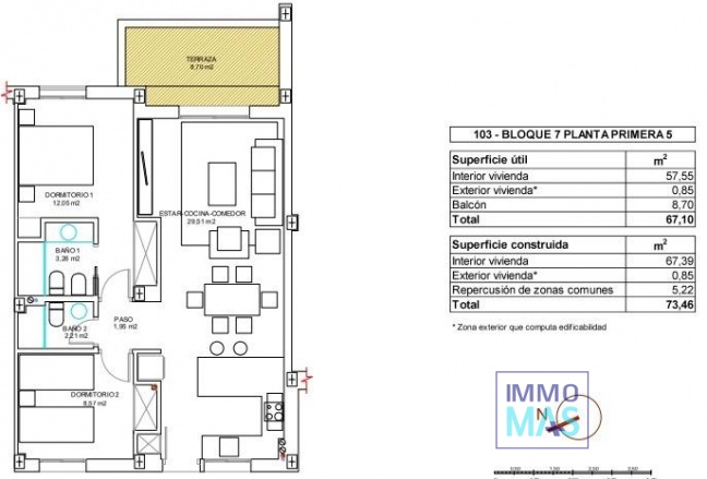 New Build - Apartment - Vera - El Playazo