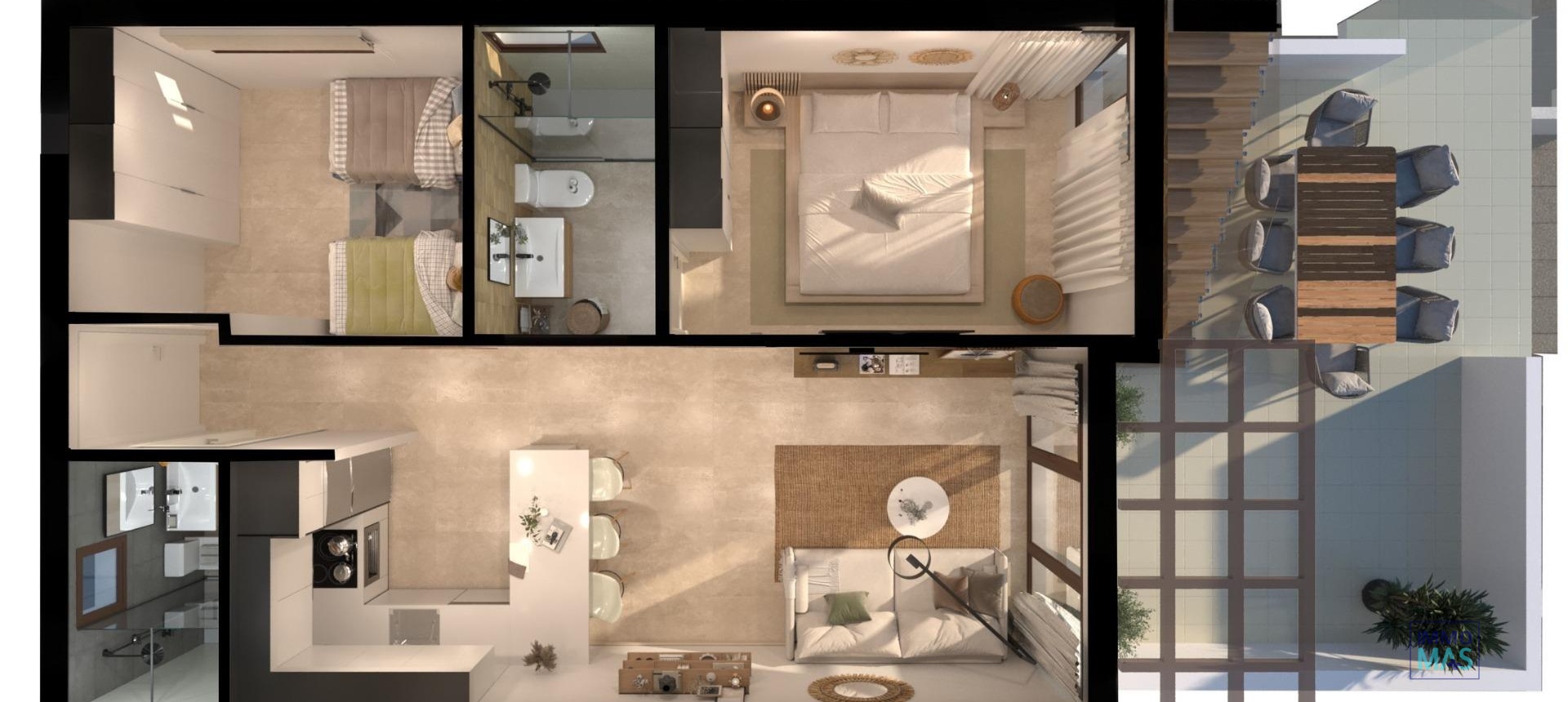 New Build - Apartment - Vera - Vera Playa