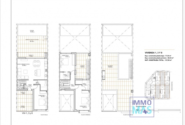 New Build - Townhouse - San Javier - pueblo
