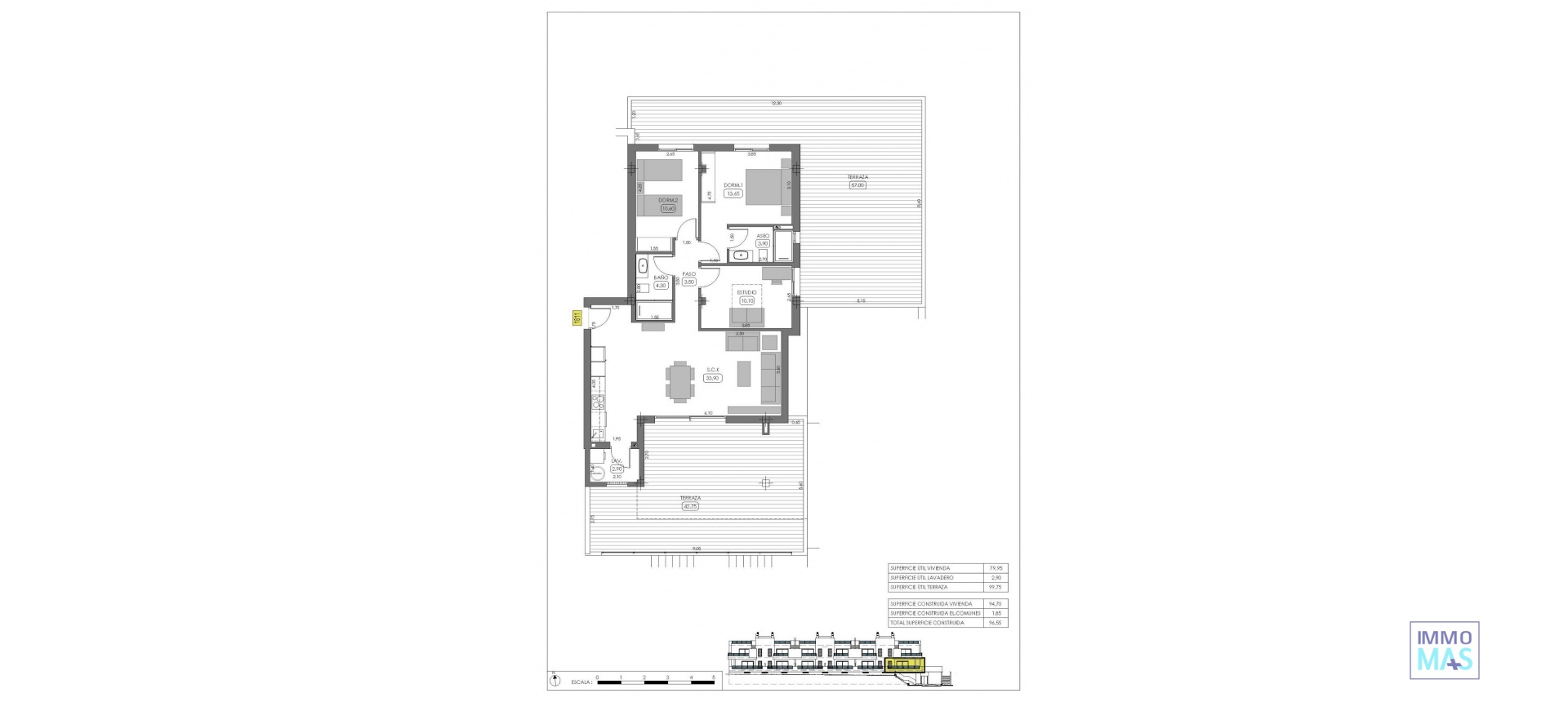 Nouvelle construction - Apartement - Algorfa - La Finca Golf