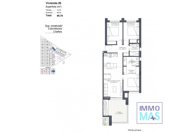 New Build - Apartment - Los Alcazares - Serena Golf