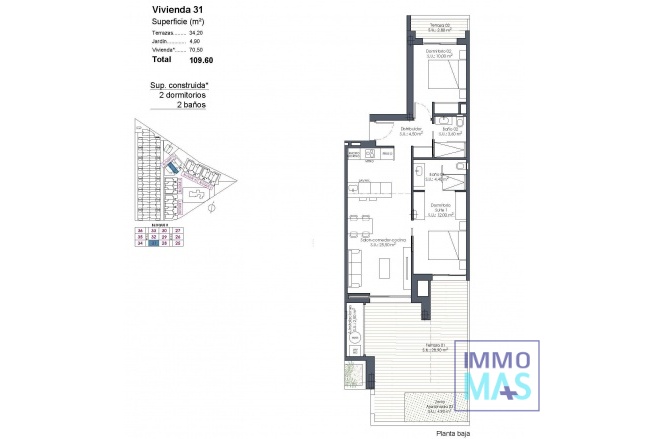New Build - Apartment - Los Alcazares - Serena Golf