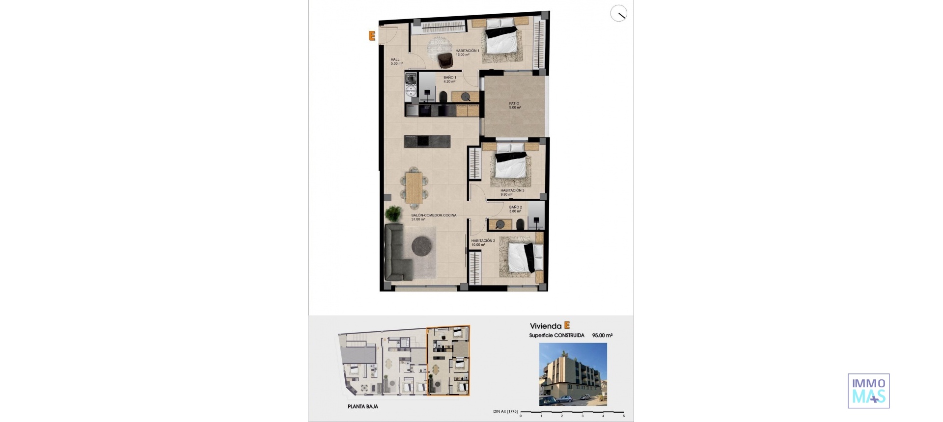 New Build - Apartment - Catral - pueblo