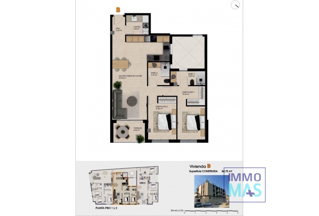 New Build - Apartment - Catral - pueblo