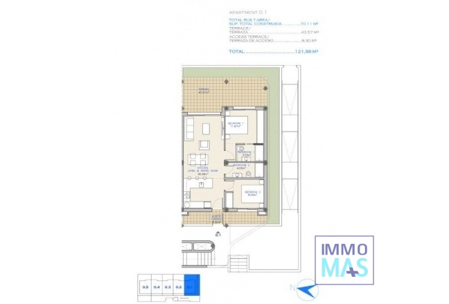 New Build - Apartment - Los Alcazares - Serena Golf