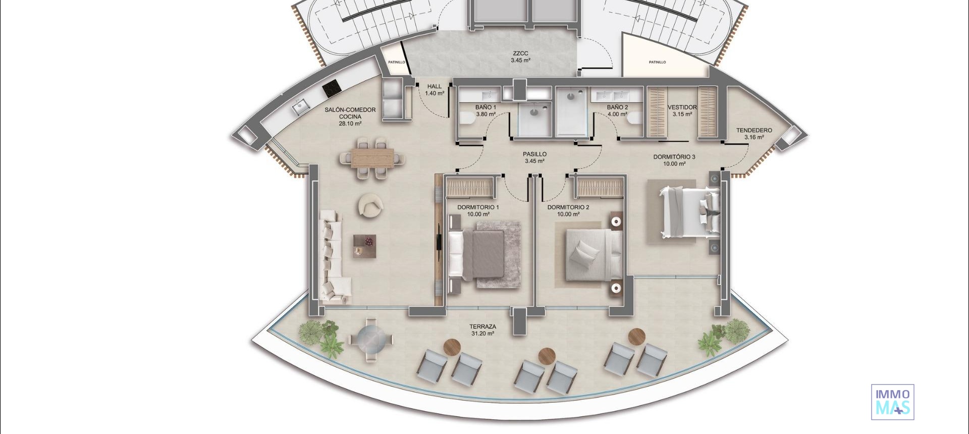 New Build - Apartment - Calpe - Playa Cantal Roig