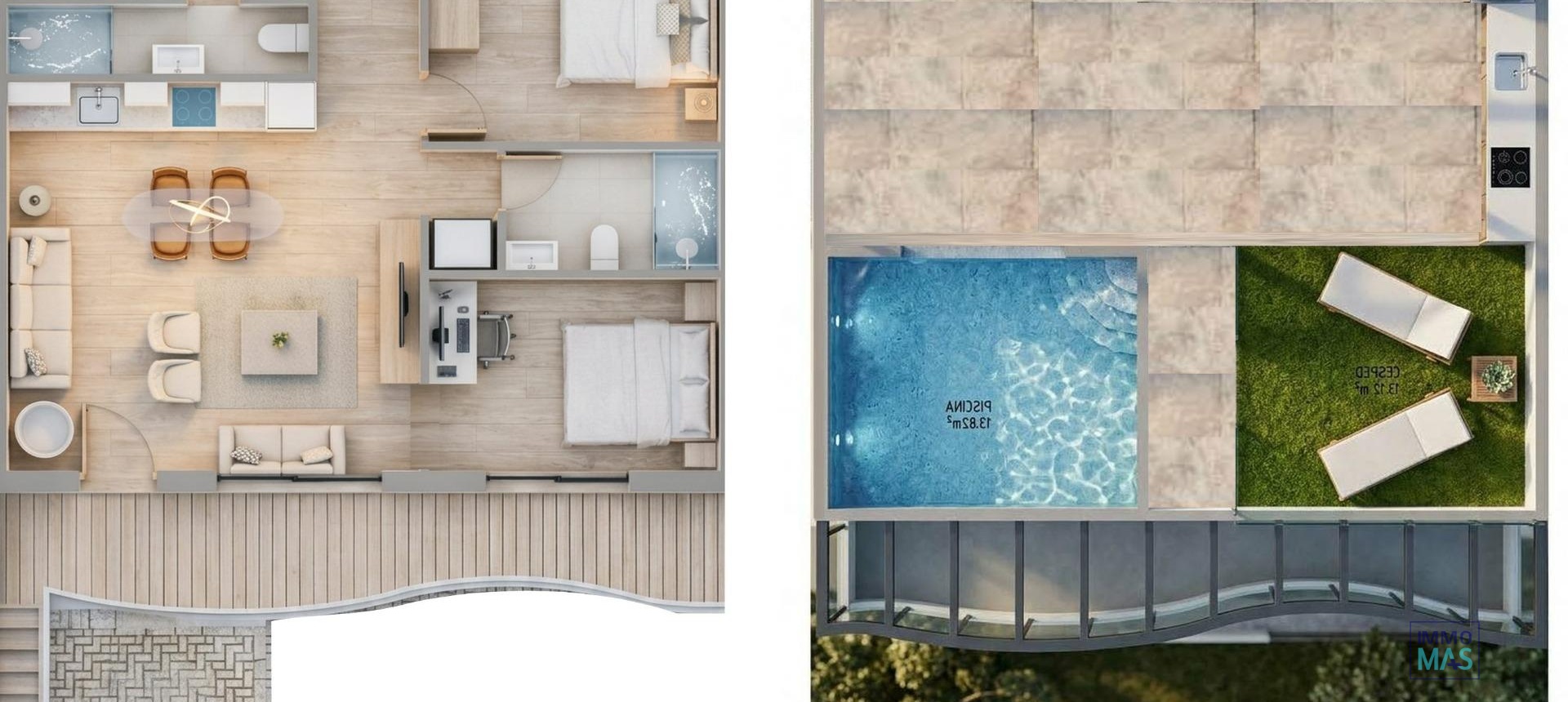 New Build - Apartment - Pilar de la Horadada - parques de Andromeda