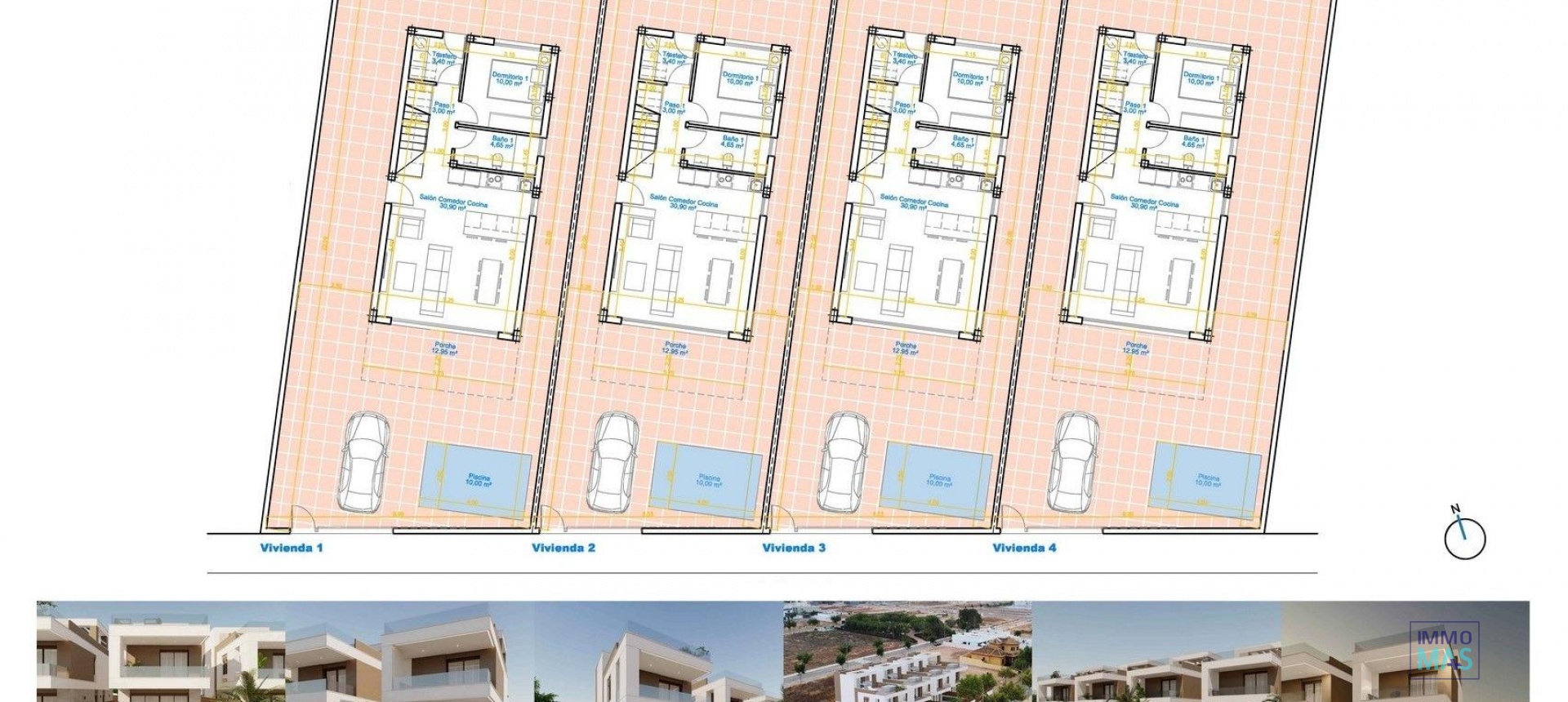 New Build - Villa - Pilar de la Horadada - pueblo
