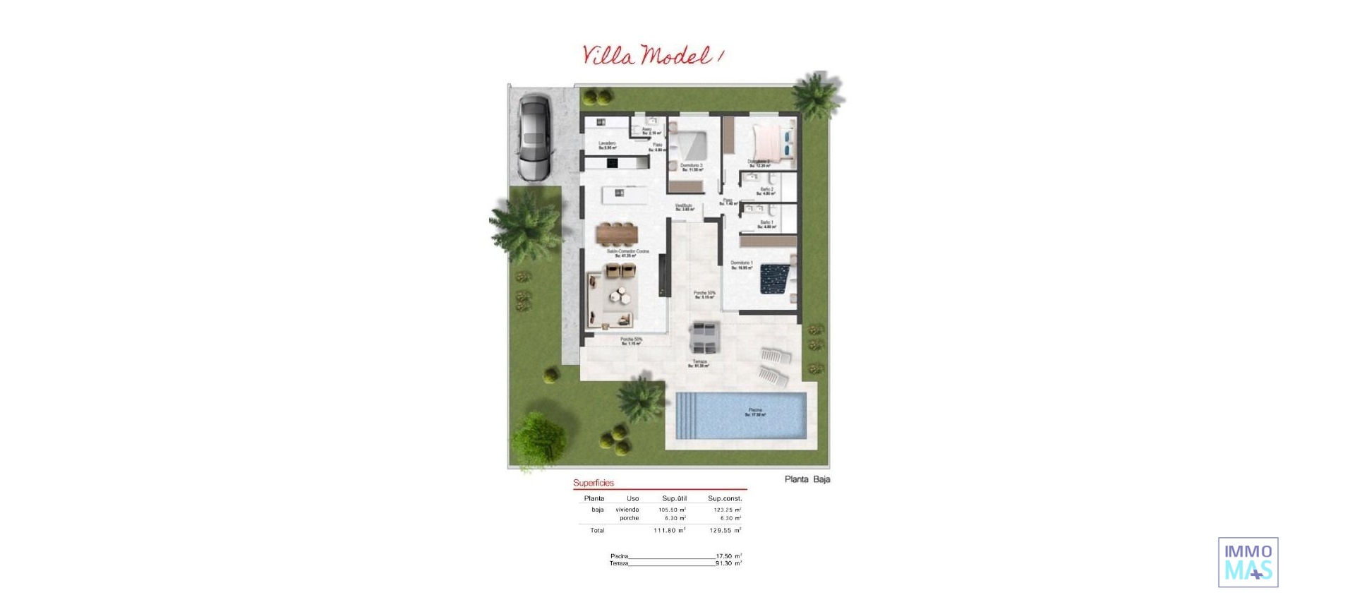 Nieuwbouw  - Villa - Banos y Mendigo - Altaona Golf