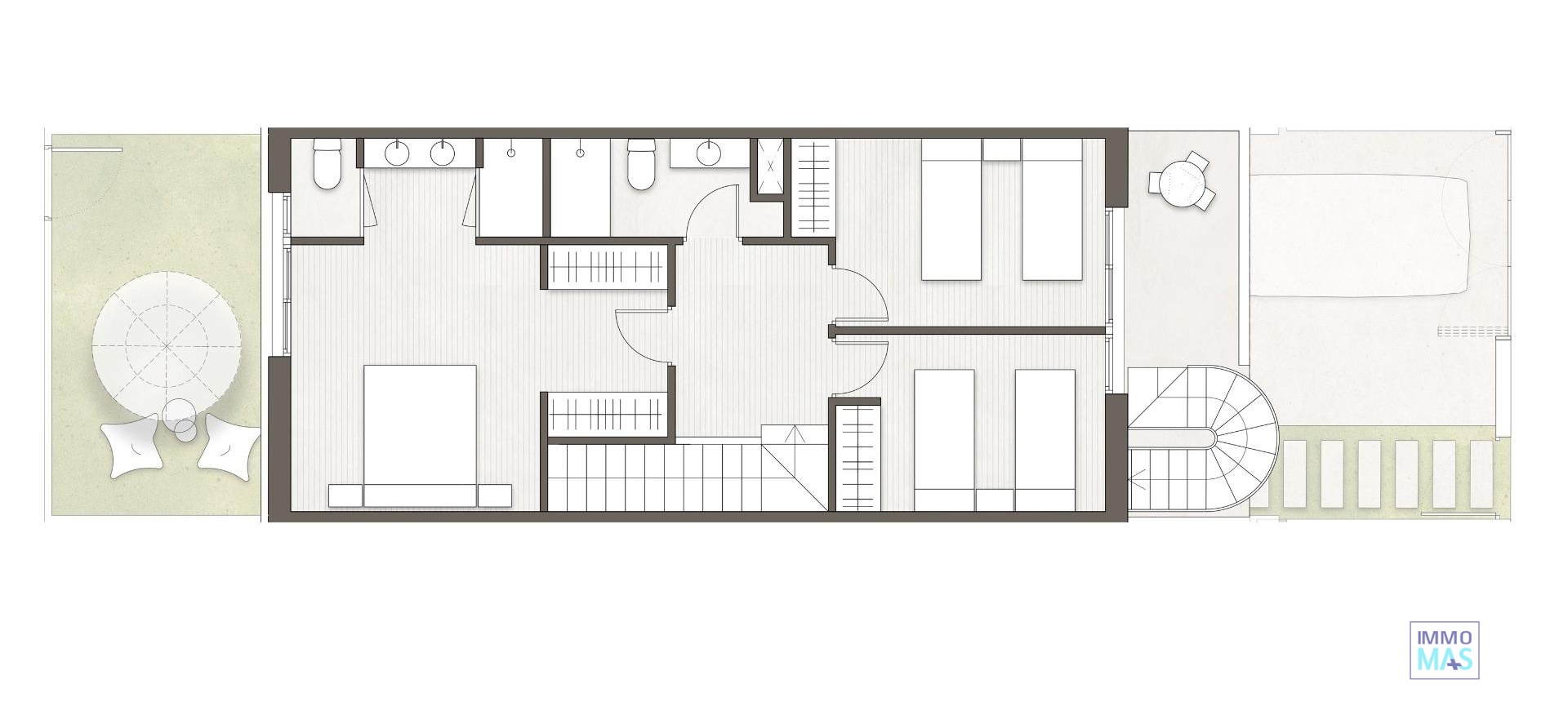 New Build - Townhouse - Pilar de la Horadada - pueblo