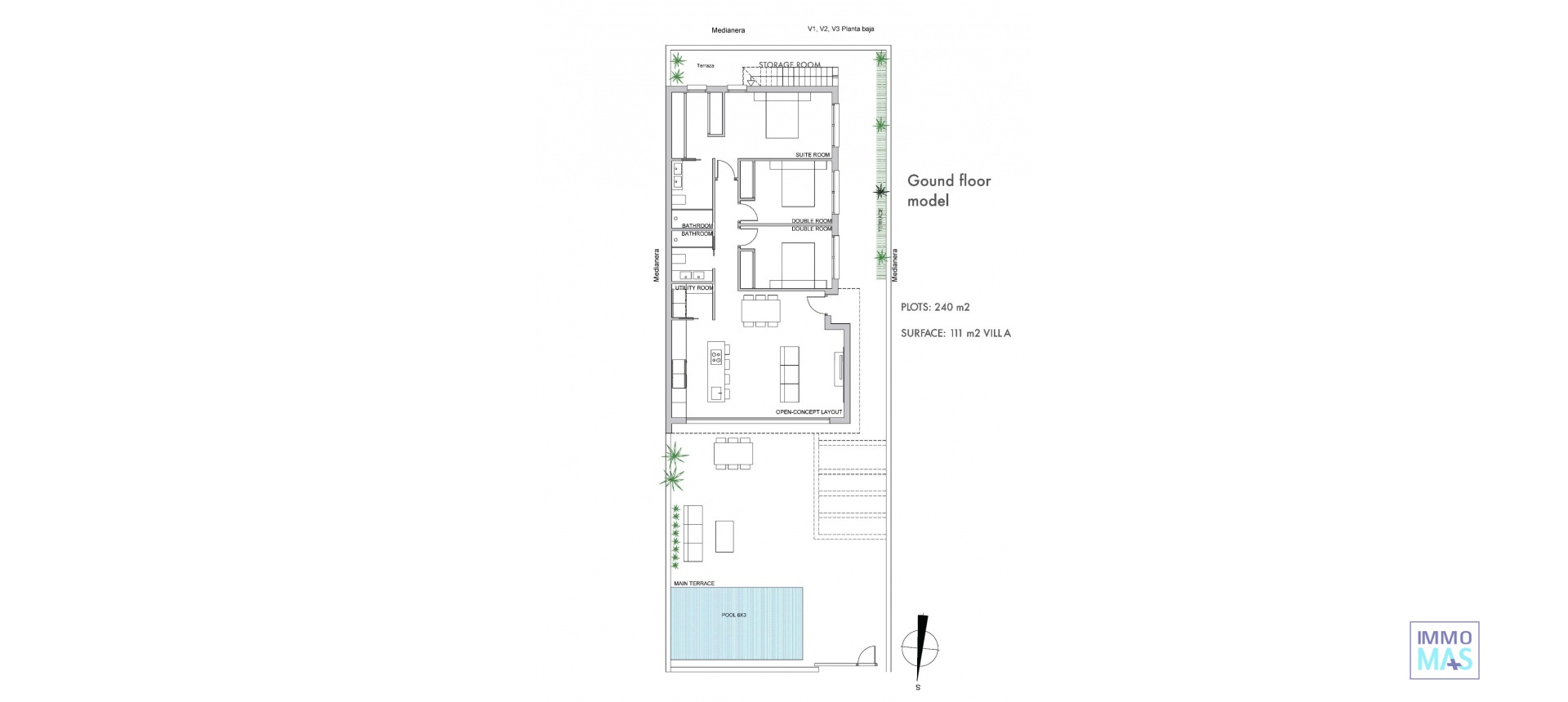 Nieuwbouw  - Villa - Los Alcazares - Serena Golf