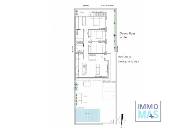Nieuwbouw  - Villa - Los Alcazares - Serena Golf
